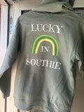 Kids soft Lucky in Southie sweatshirt